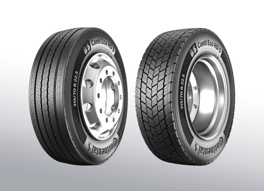 Neue Lkw-Reifenlinie Conti Eco Gen 5 verbindet geringen Rollwiderstand mit hoher Laufleistung